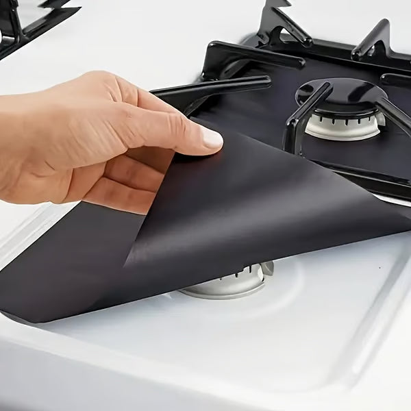 Reusable Gas Stove Burner Liners♻️ (Set of 4)