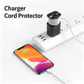 🛡️Silicone Power Adapter Protector With Cable Storage Design