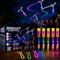 Rocket Slingshot Flying Toys with Led Lights