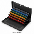 🔒RFID-Blocking Stainless Steel Card Wallet – Organized, Secure & Pocket-Ready