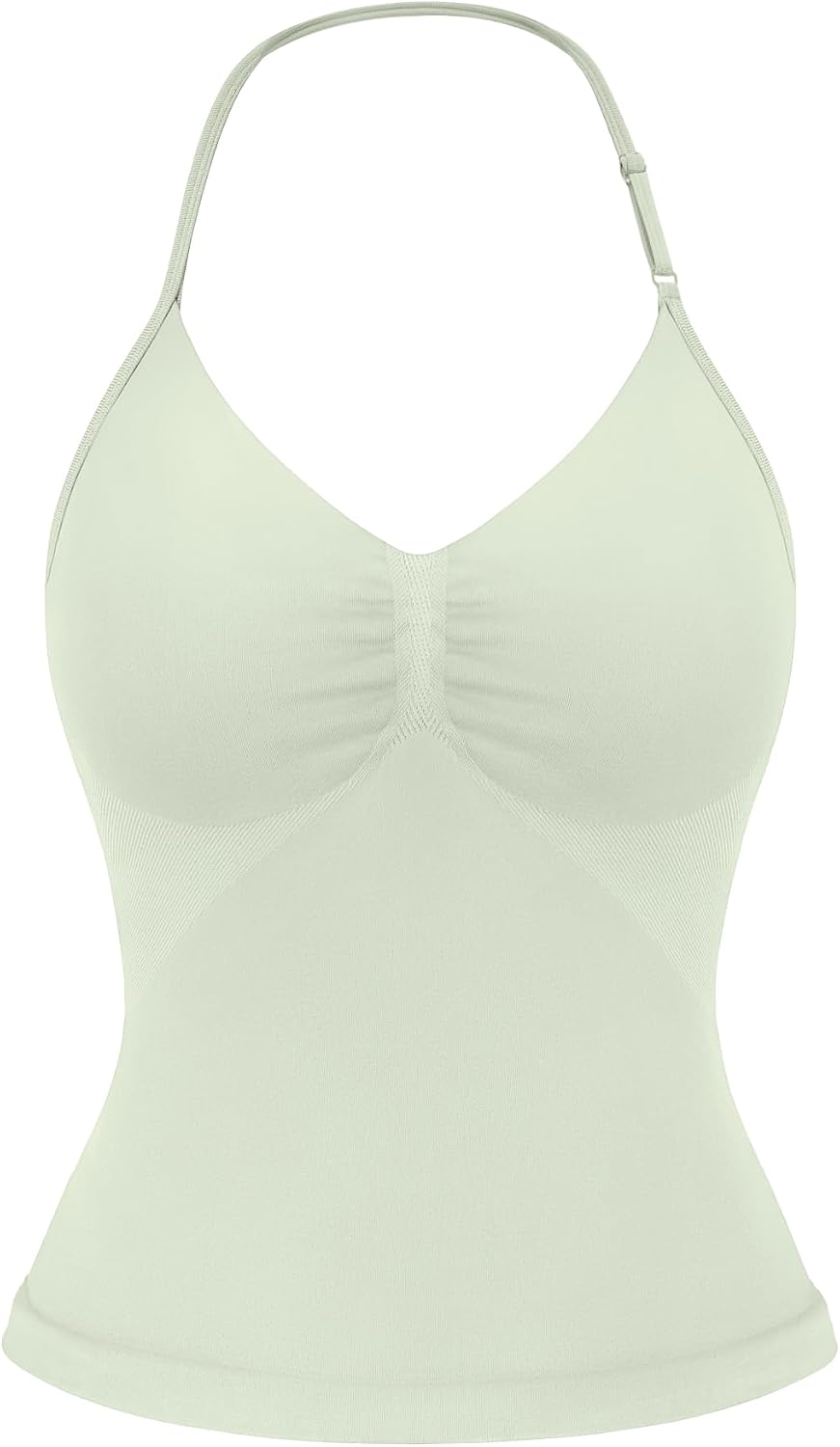 Impact Longline Strappy Top Women's Halter Workout Tank Tops Backless Gym Longline with Adjustable Strap