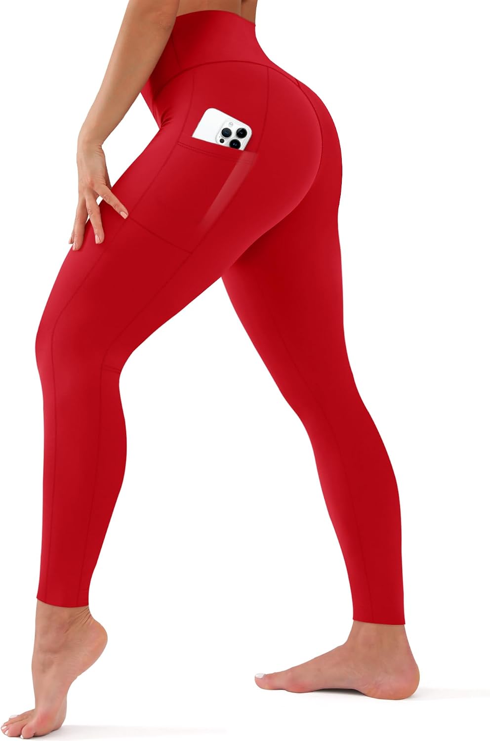 Leggings for Women - High Waisted Full Length Buttery Soft Yoga Pants for Workout Athletic Daily