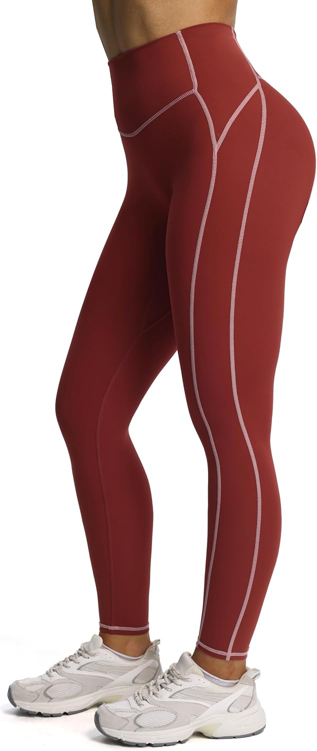 Workout Leggings for Women High Waisted Lexi Lined Exercise Athletic Gym Fitness Yoga Pants 26"