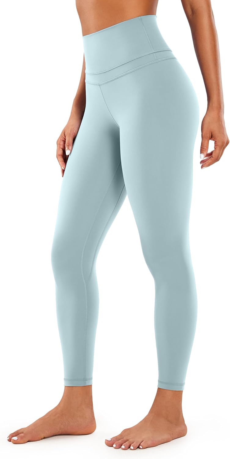 Workout Leggings 25'' - High Waist Yoga Training Tight Womens Pants