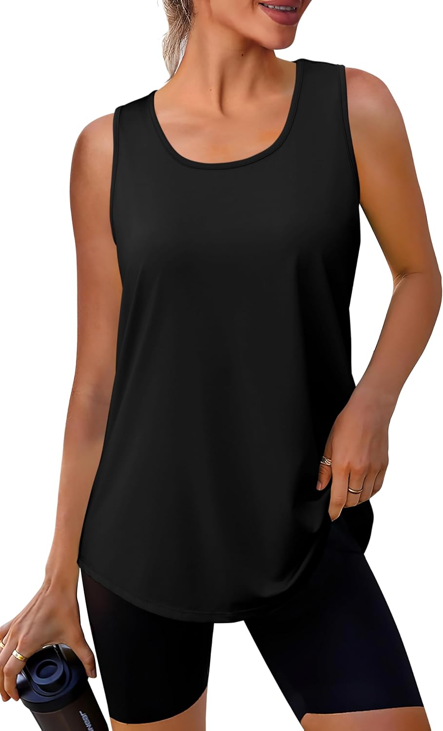 Women Summer Athletic Tank Tops Sleeveless Shirts Beach Lightweight Gym Clothes