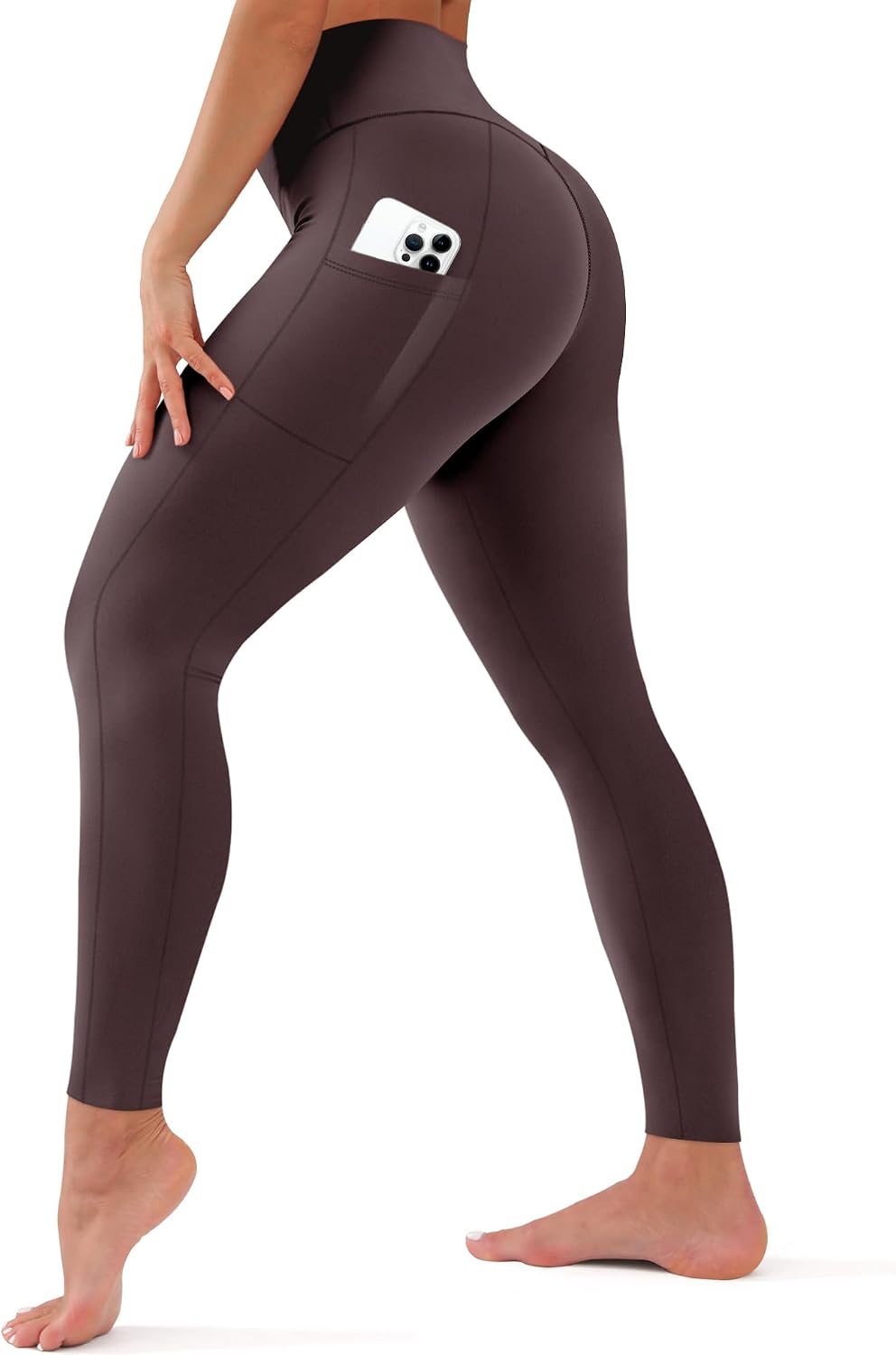 Leggings for Women - High Waisted Full Length Buttery Soft Yoga Pants for Workout Athletic Daily