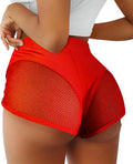 Women's Cut Out Yoga Shorts Scrunch Booty Hot Pants High Waist Gym Workout Active Butt Lifting Sports Leggings