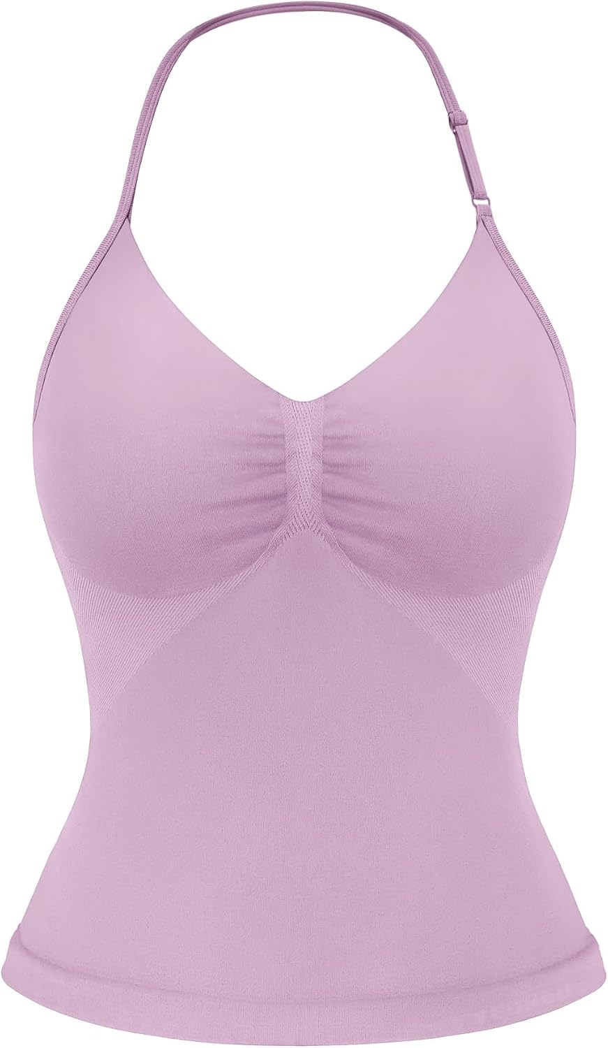 Impact Longline Strappy Top Women's Halter Workout Tank Tops Backless Gym Longline with Adjustable Strap
