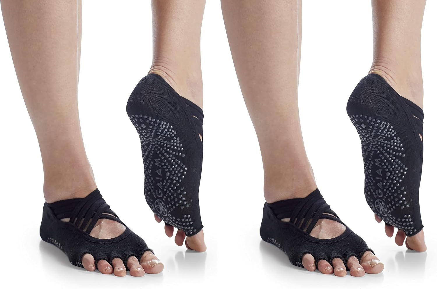 Grippy Studio Yoga Socks for Extra Grip in Standard or Hot Yoga
