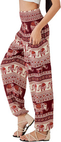 Boho Pants for Women - Hippie Harem Pants Women - Womens Yoga Pants – Comfy Bohemian Flowy Hippie Clothes
