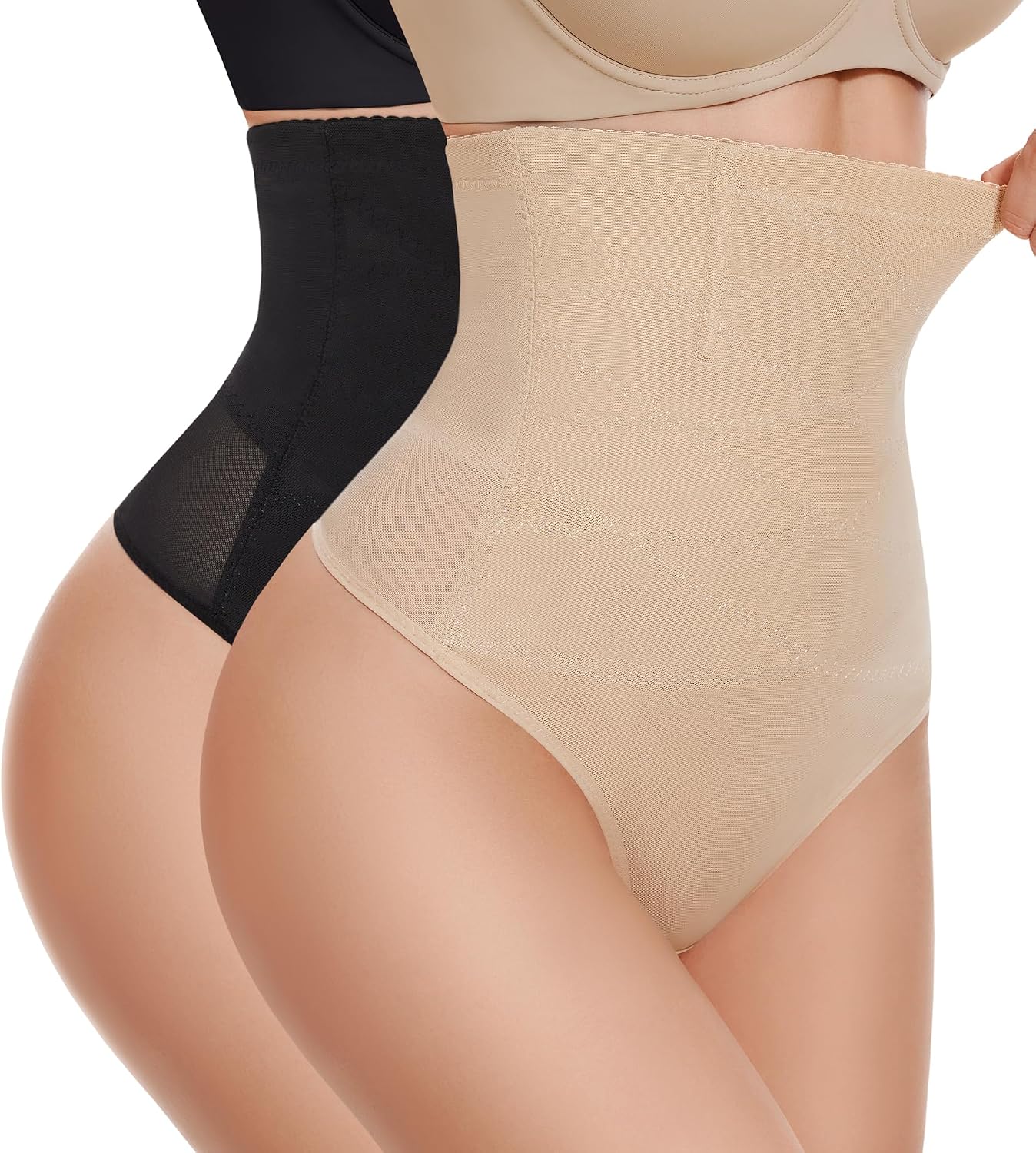 Thong Shapewear Tummy Control - HighWaisted Body Shaper Panties GirdleCompression Stomach ShapewearUnderwear