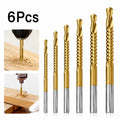6-Piece All-in-One Drill & Cutting Bit Set – Drill, Widen & Shape With Ease