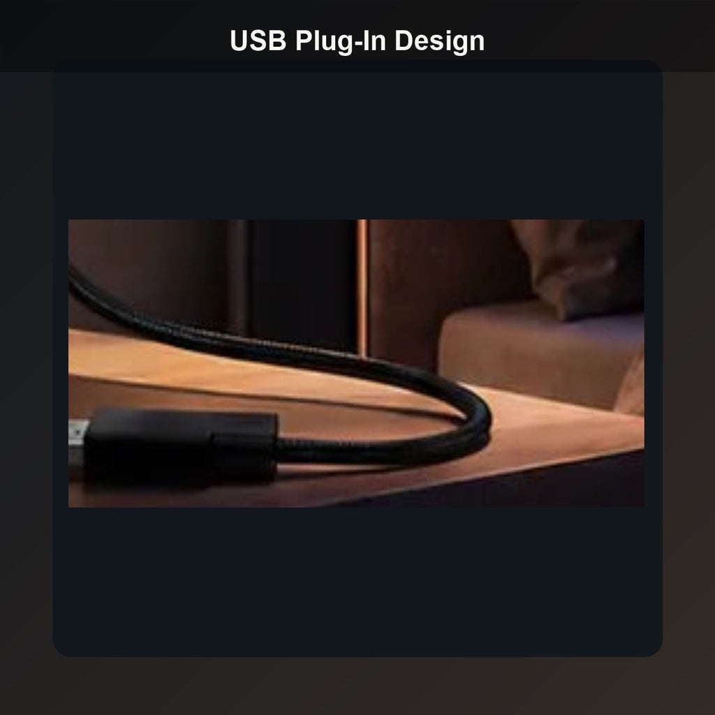USB plug-in projector lamp design