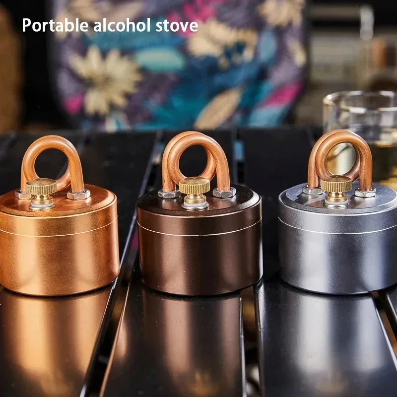 High-Power Portable Mini Outdoor Spirit Burner & Alcohol Stove🍵