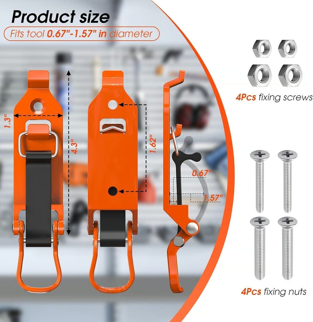 🚚 Heavy-Duty Shovel & Tool Mount