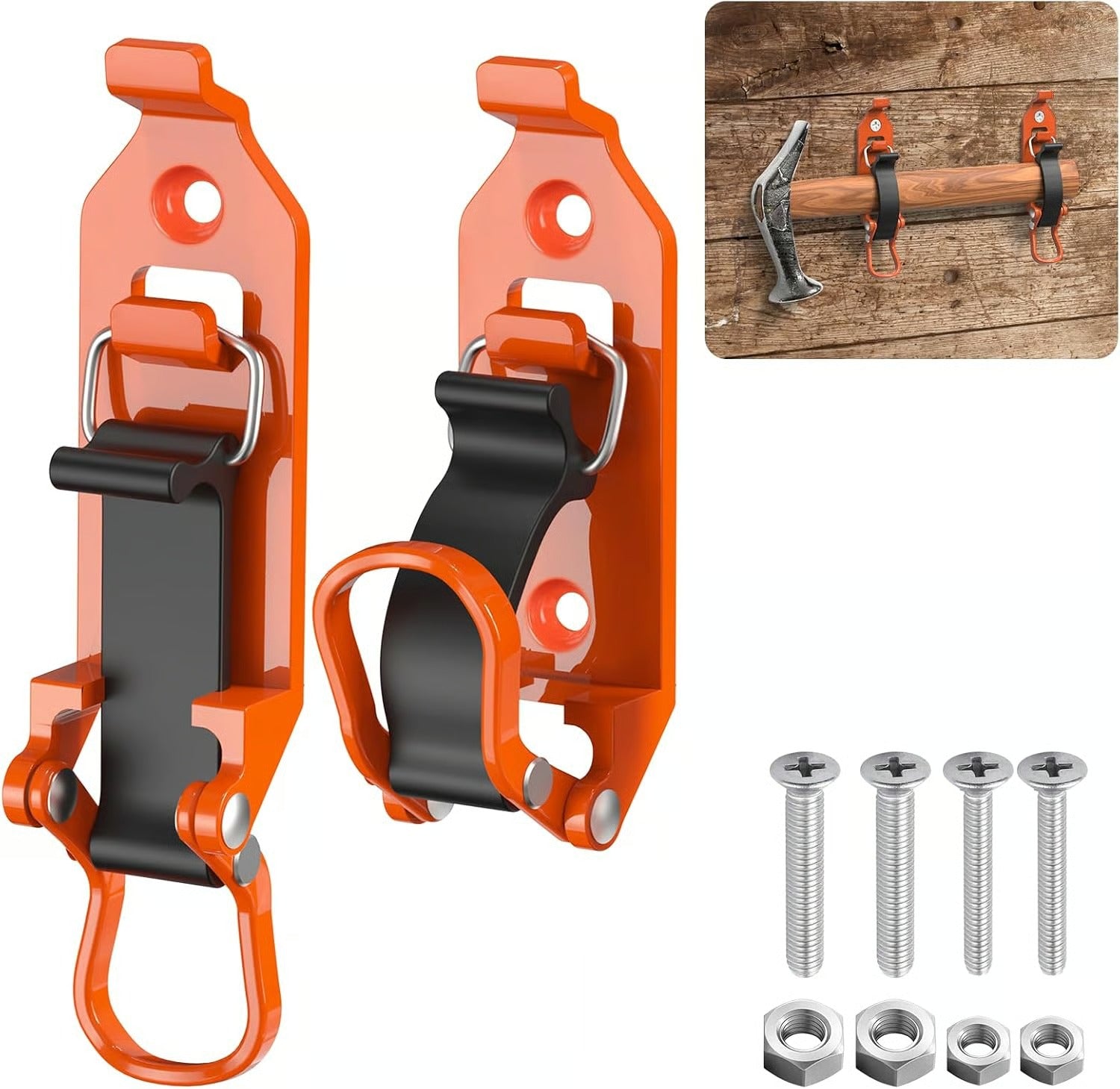 🚚 Heavy-Duty Shovel & Tool Mount