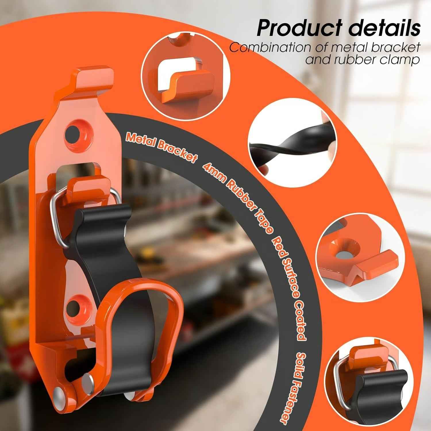 🚚 Heavy-Duty Shovel & Tool Mount